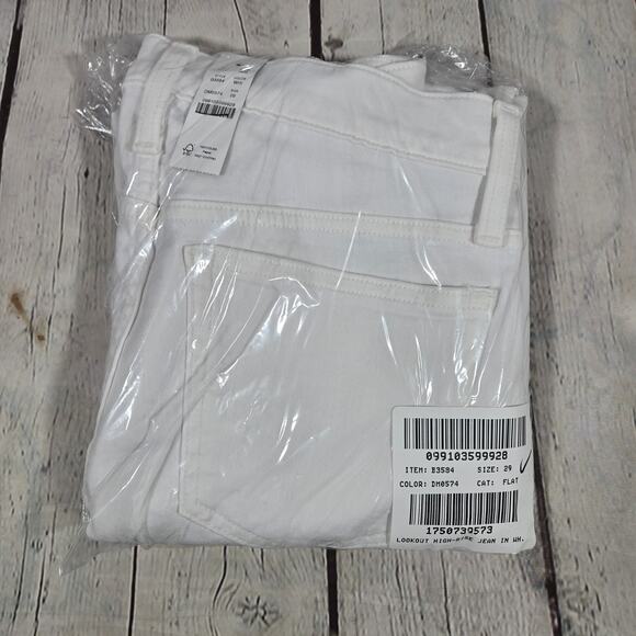 J. Crew 9" mid-rise toothpick‎ jean in white 29 NWT - Picture 11 of 11